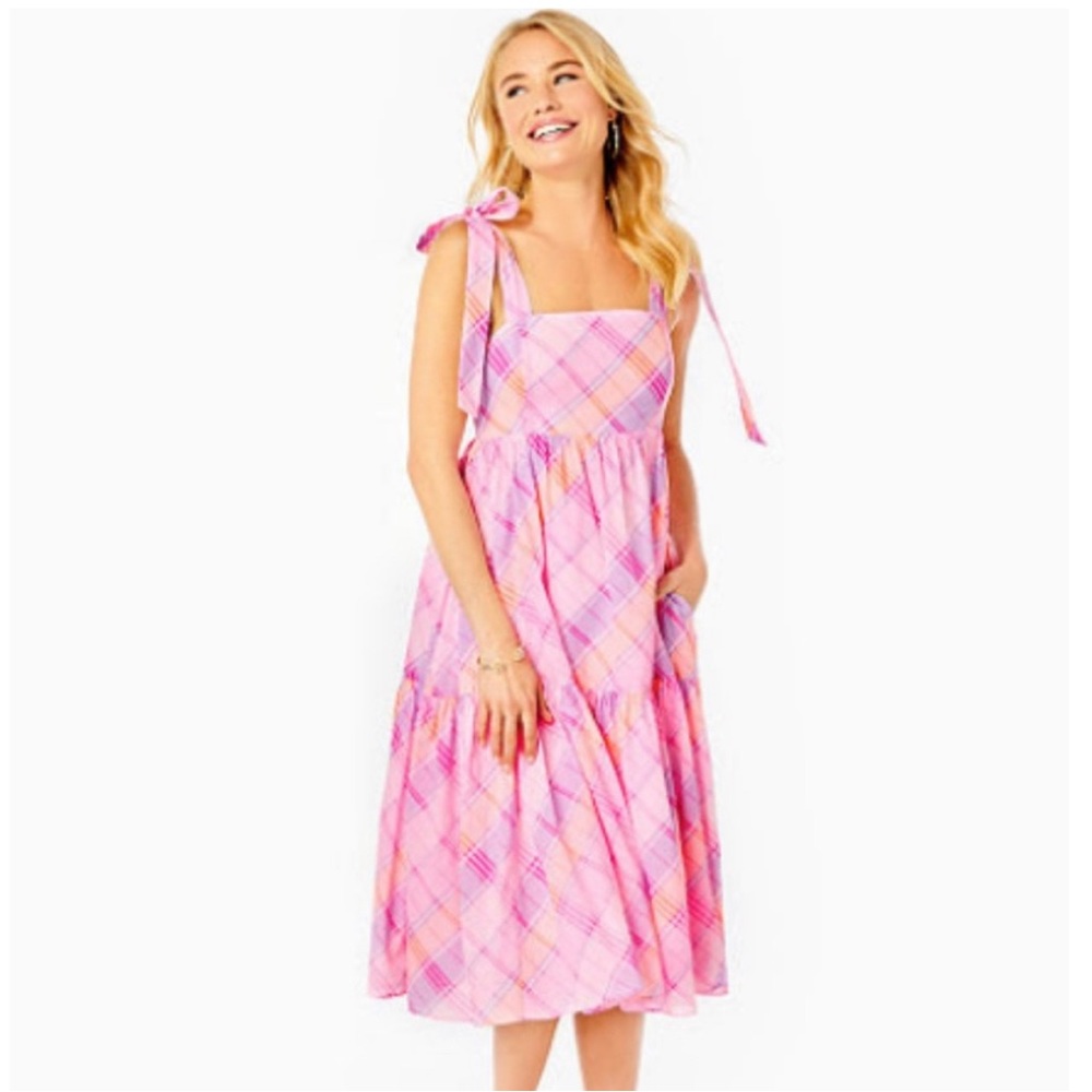Lilly Pulitzer Anlee Cotton midi dress